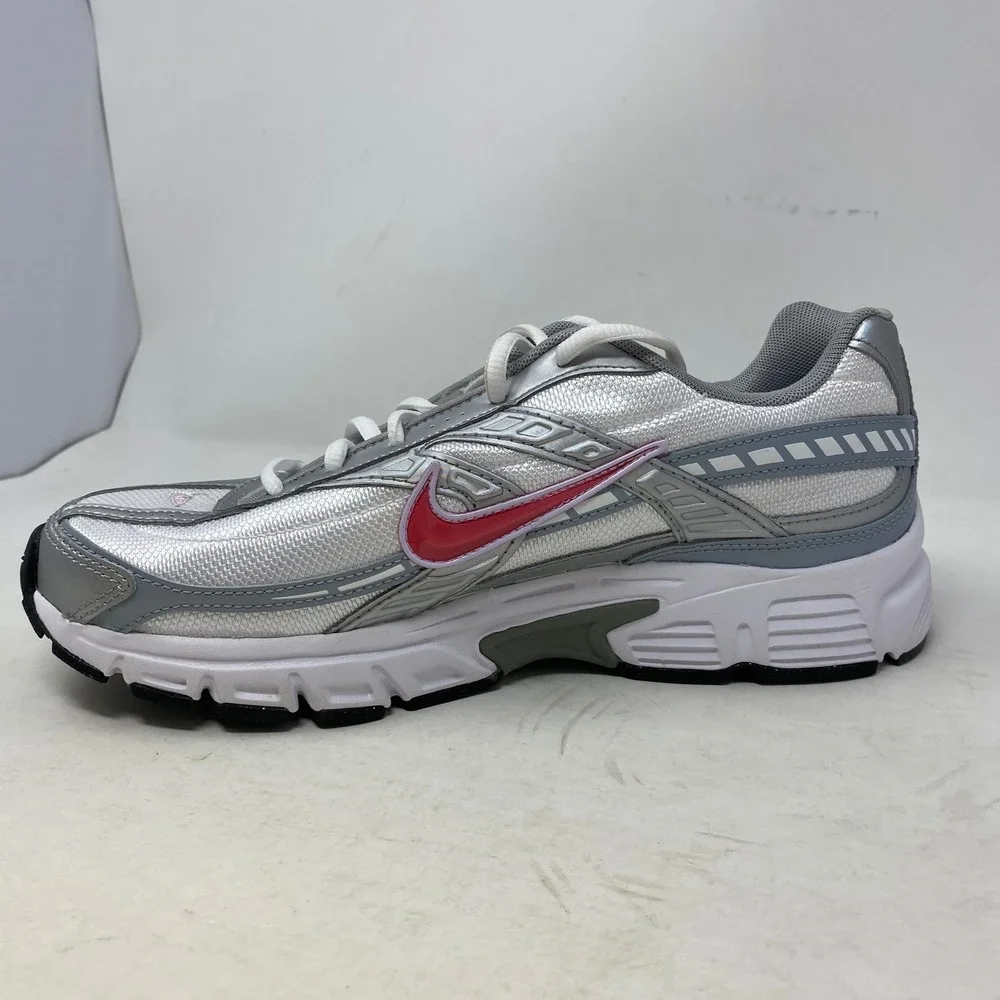 Nike Initiator Womens Running‎ Shoes Silver Pink Metallic Sneakers 394053-001